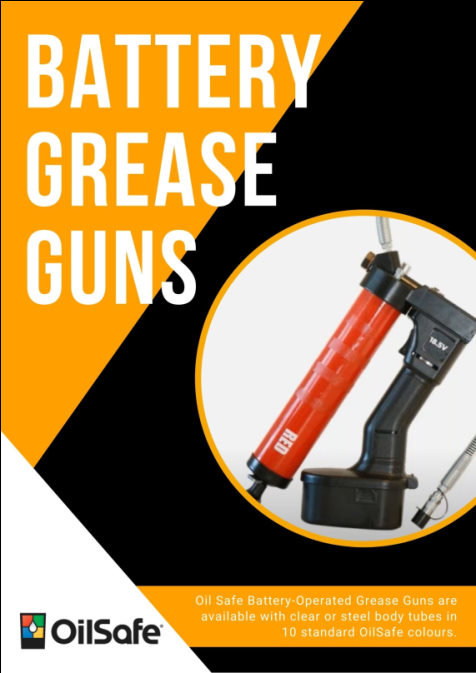 OilSafe Battery-operated Grease Guns