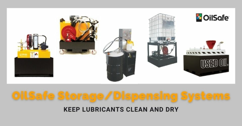 OilSafe oil storage and dispensing systems