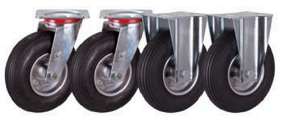 Rubber air tires