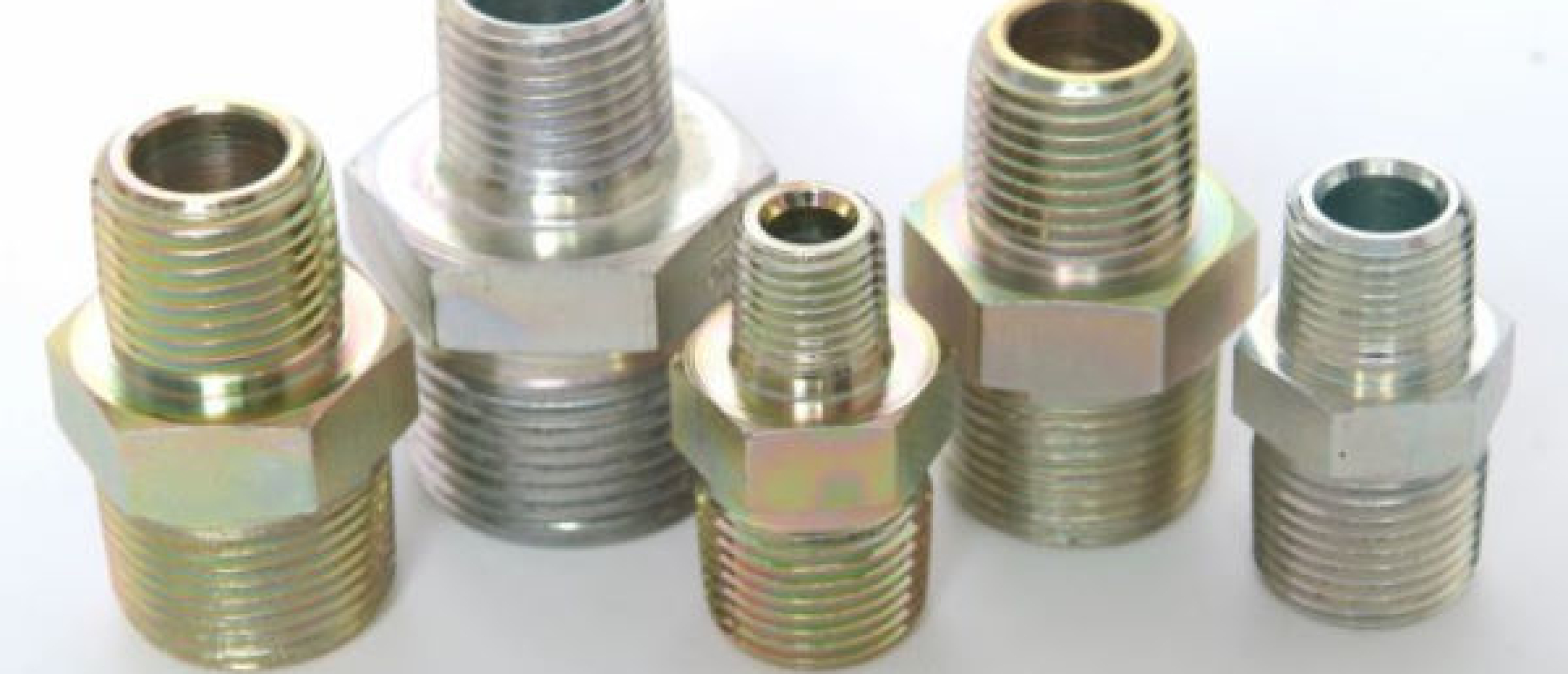 Threaded metal adapters