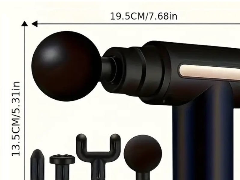 Afmetingen massage gun
