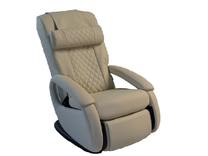 Beige kleine massagefauteuil