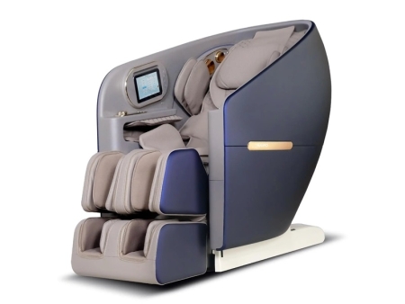 Blauwe 4d massagestoel S80