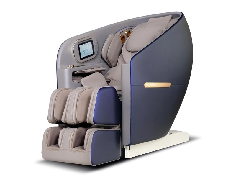 Blauwe 4d massagestoel S80