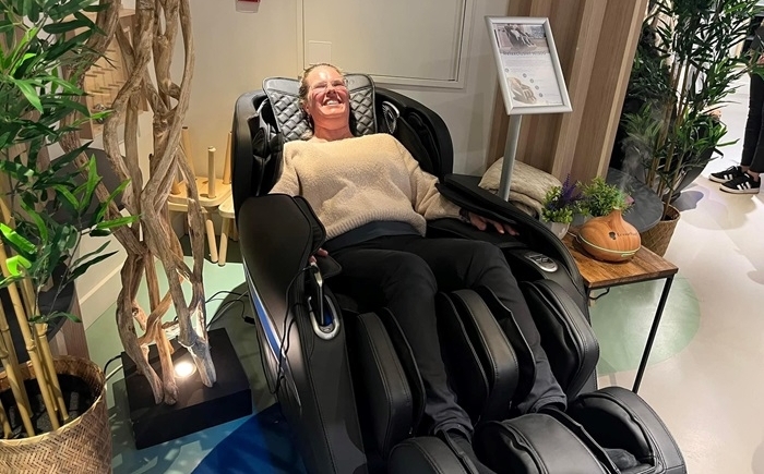 Ladies night met massagestoelen