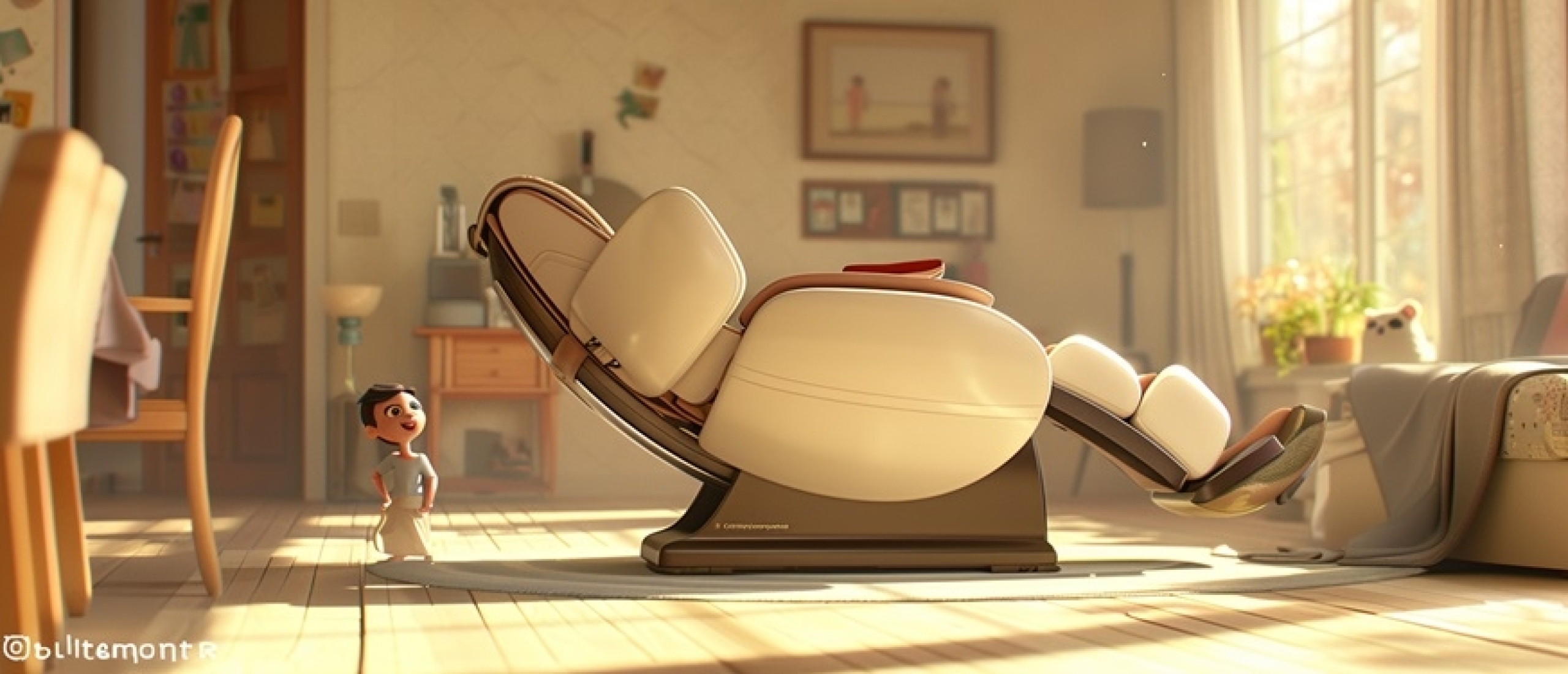 Massagestoel verplaatsen Massagestoel verplaatsen