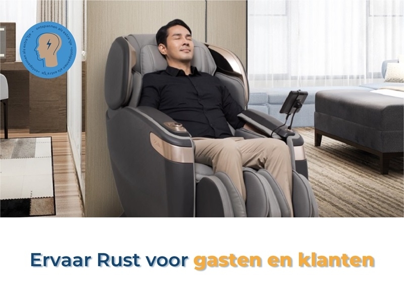 Massagestoel voor extra omzet