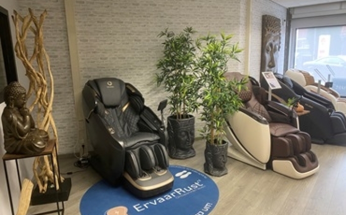 Massagestoelen showroom