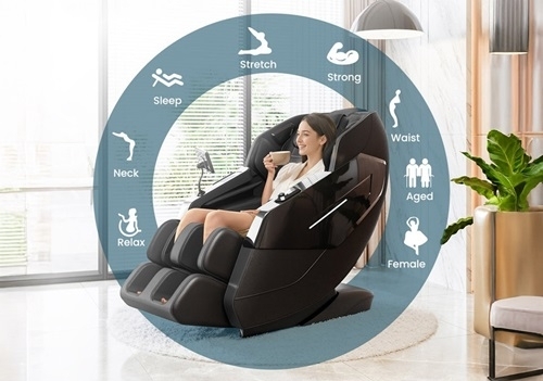 Programma's in de elektrische massagestoel