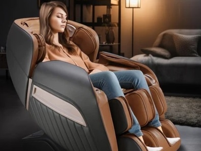 Relaxclusief full body massagestoel