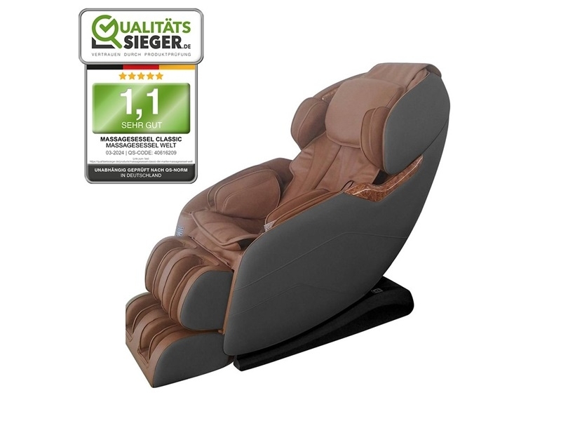 relaxclusief N1000 bruine massagestoel