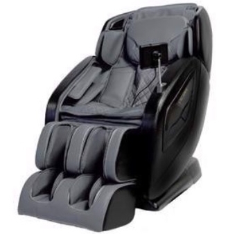 Shiatsu stoel zwart grijs