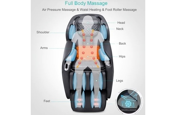Volledige lichaamsmassage massagestoel