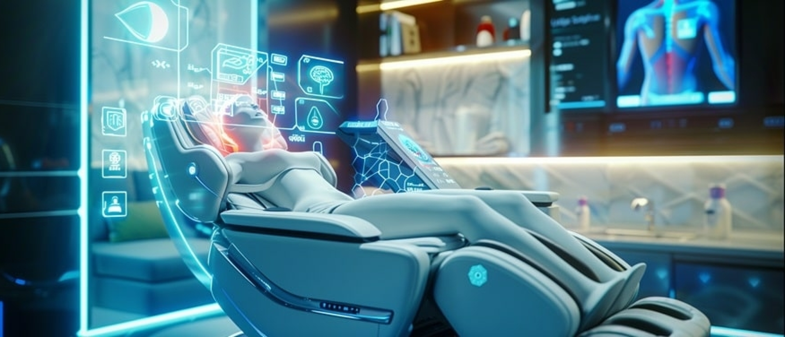 Wat is ai in een massagestoel