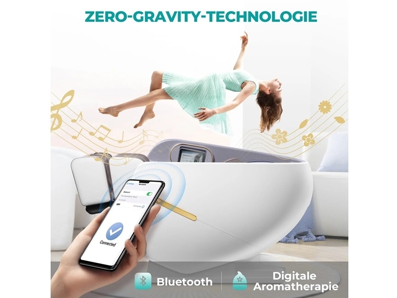 Zero gravity in 4D massagestoel van Naipo