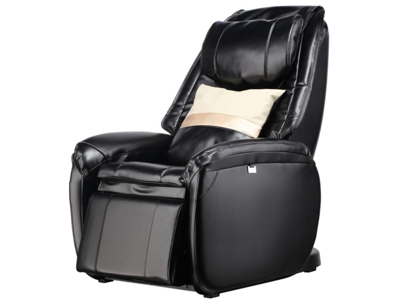 Zwarte traditionele relaxfauteuil
