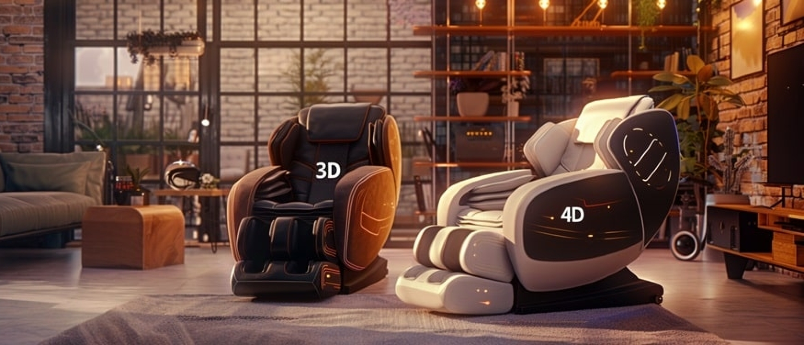 4d massagestoel duurder dan een 3D massagestoel