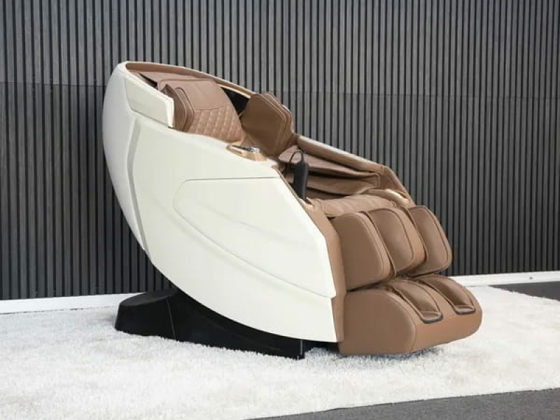 Beige stoel voor lange mensen Beige stoel voor lange mensen