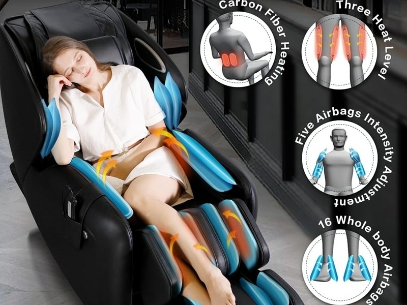 Black friday deal massagestoel met verwarming Black friday deal massagestoel met verwarming