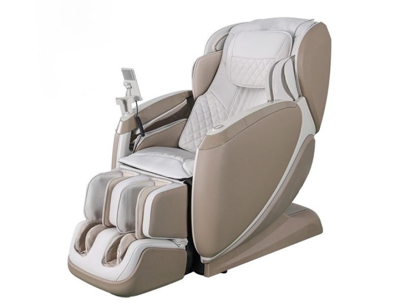 Champagne kleurige luxe massagestoel