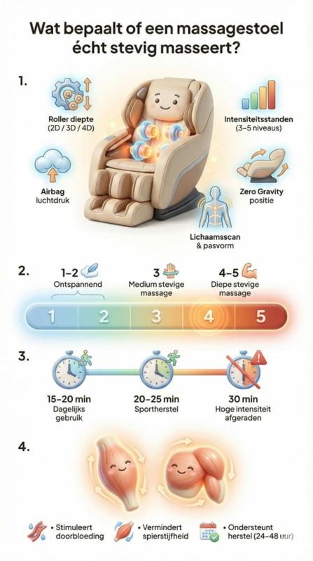 Infographic stevige massages Infographic stevige massages
