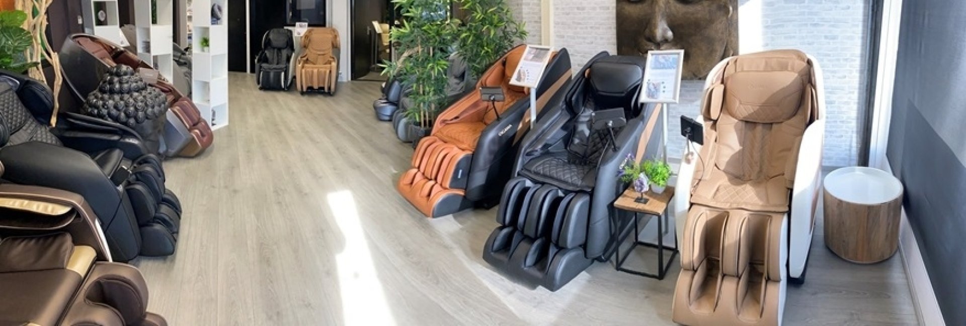 Showroom massagestoelen ervaarrust.nl