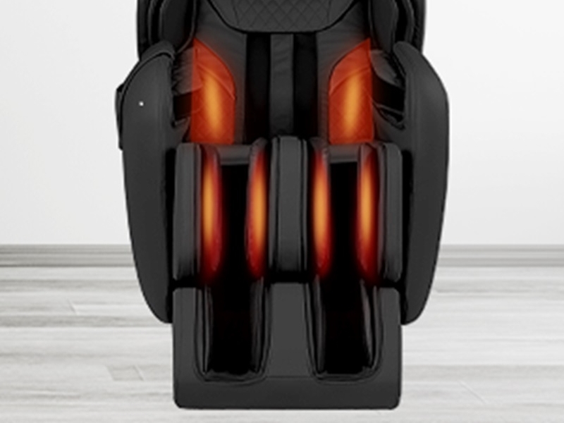 Verwarming bij rug en benen