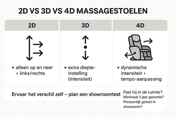Waar moet je op letten bij de aanschaf van een massagestoel