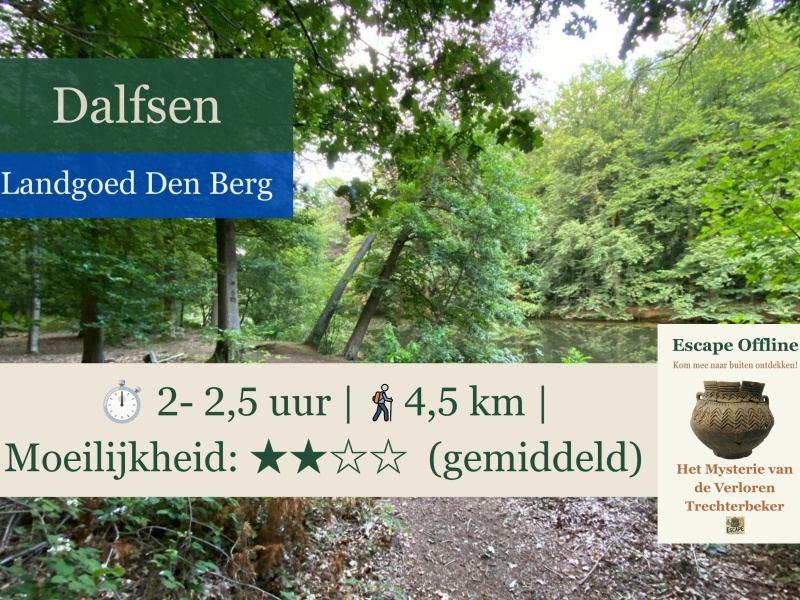 Escape room buiten in Overijsel