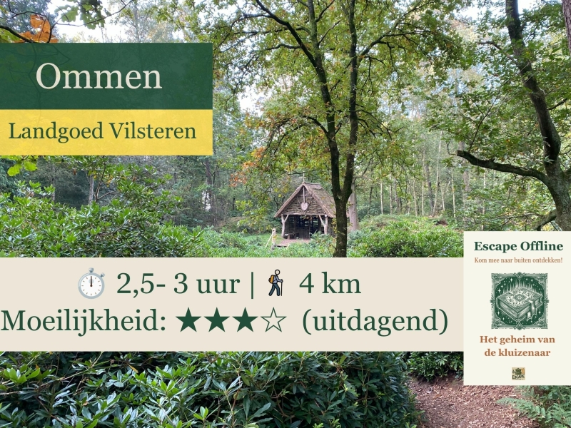 OUtdoor escape room in Ommen