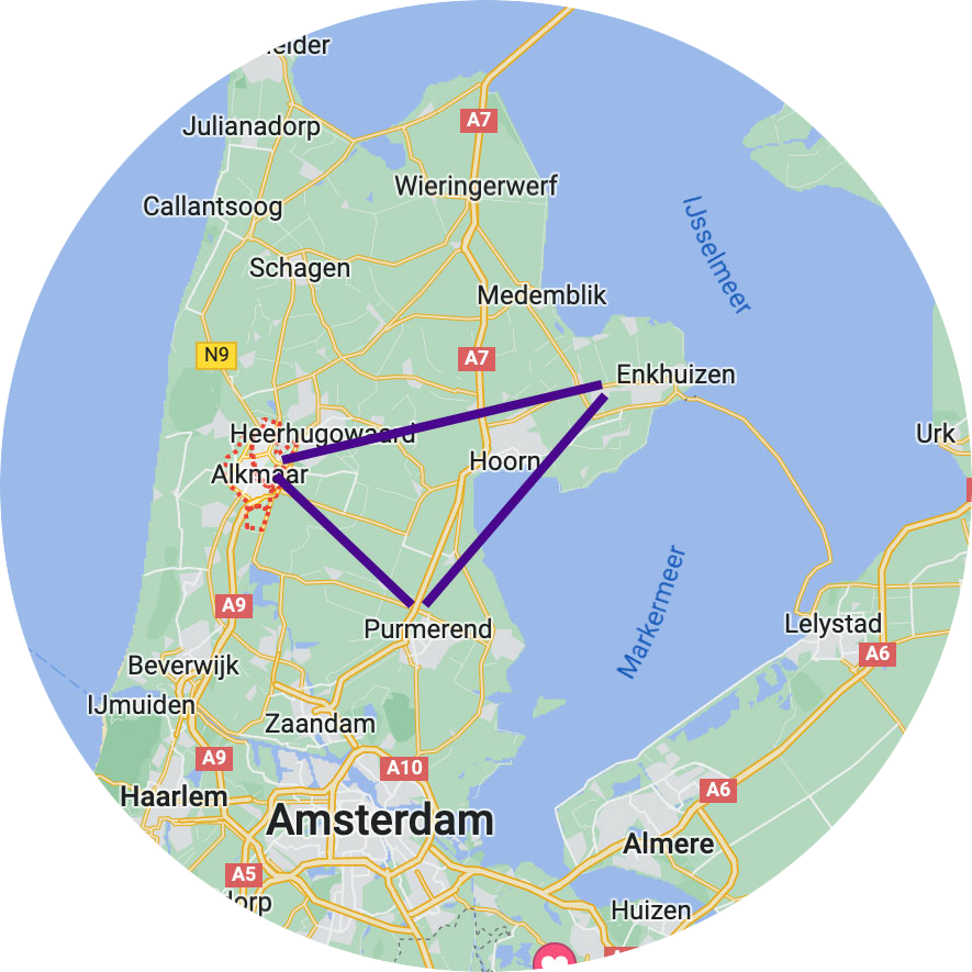 Active dans la région du nord d'Amsterdam