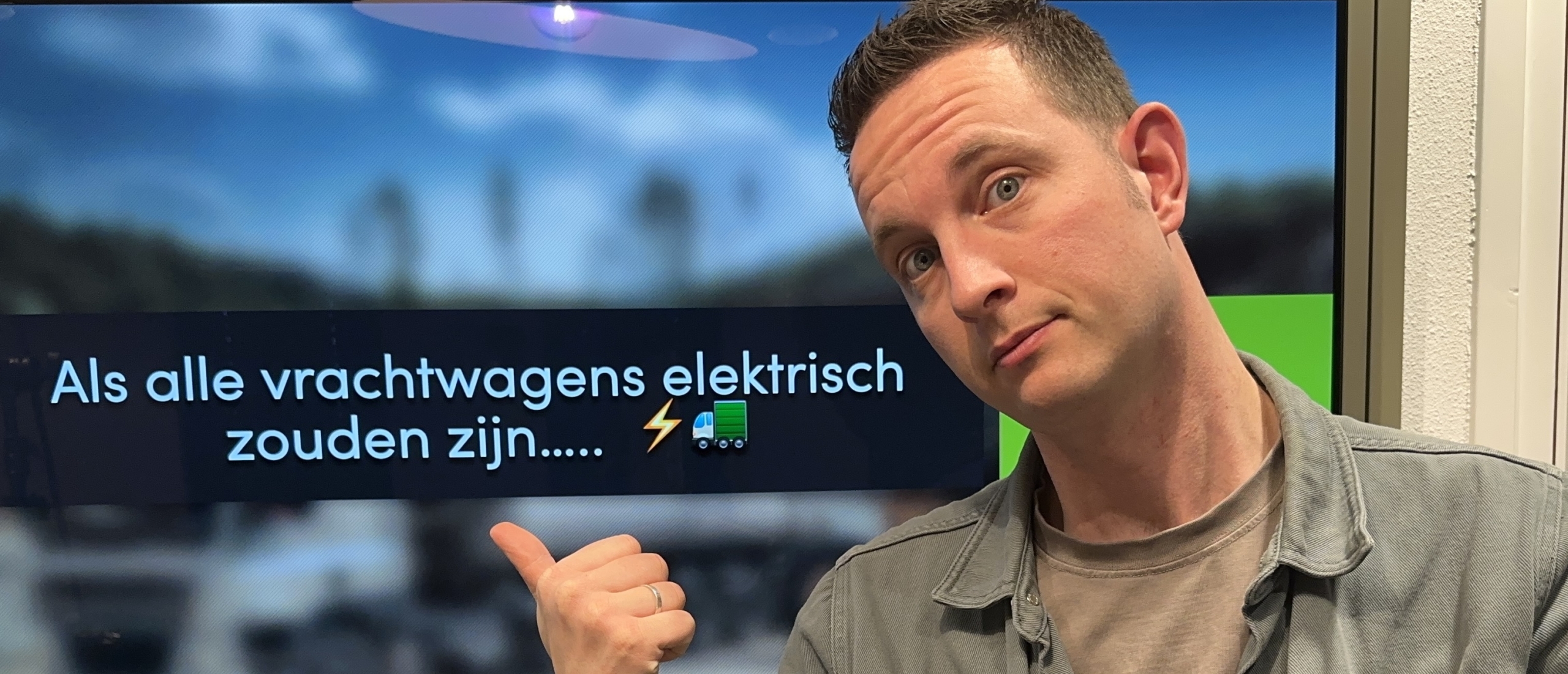 Alle vrachtwagens elektrisch: hoeveel stroom hebben we dan nodig?