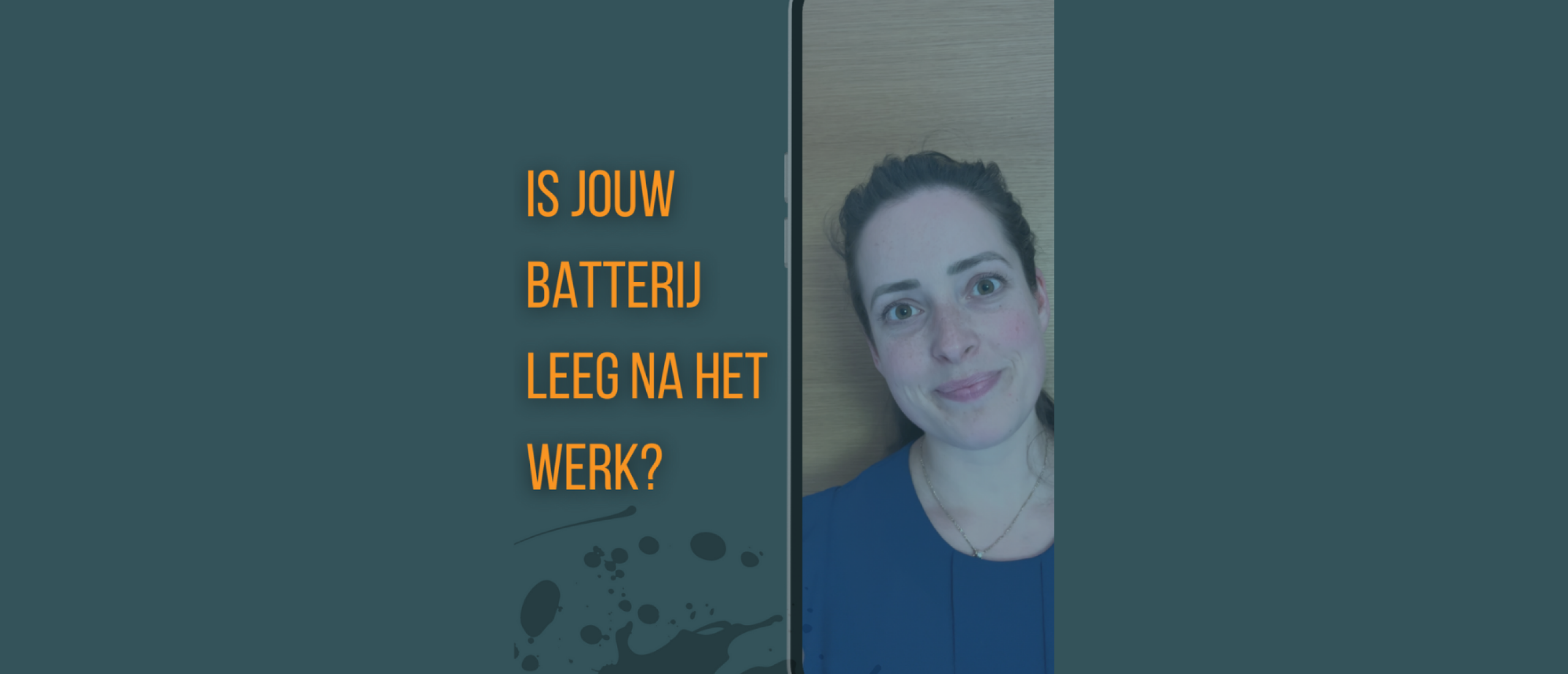 Is jouw batterij leeg na het werk?