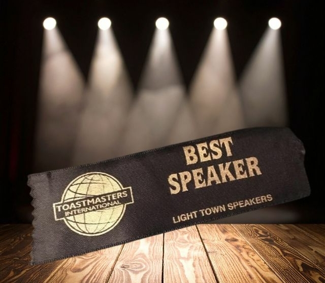 Best Speaker Toast Masters International Eva van Zeeland