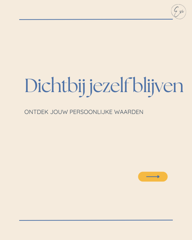 Dichtbij jezelf blijven