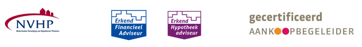Nederlandse Vereniging van Hypothecair Planners Erkend Financieel Adviseur Erkend Hypotheekadviseur Gecertificeerd aankoopbegeleider