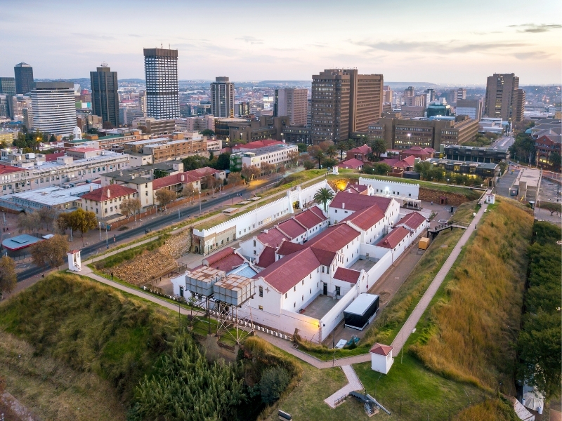 Johannesburg - Zuid-Afrika Steden en Dorpen