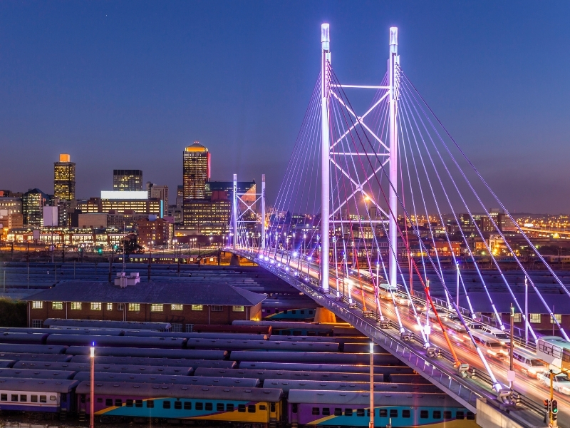 Johannesburg - Zuid-Afrika Steden en Dorpen