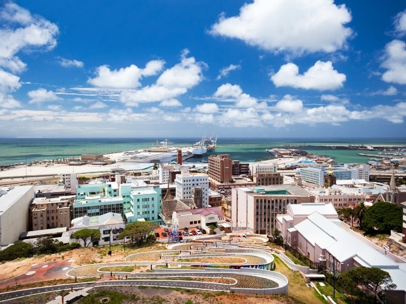 Port Elizabeth - Zuid-Afrika Steden en Dorpen