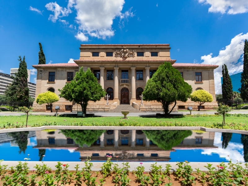 Bloemfontein - Zuid-Afrika Steden en Dorpen