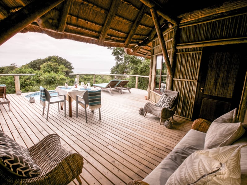 Thonga Beach Lodge - Luxe Accommodatie St. Lucia