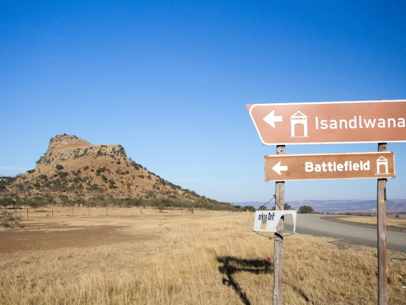 Battlefields Route - Regio's en Provincies Zuid-Afrika