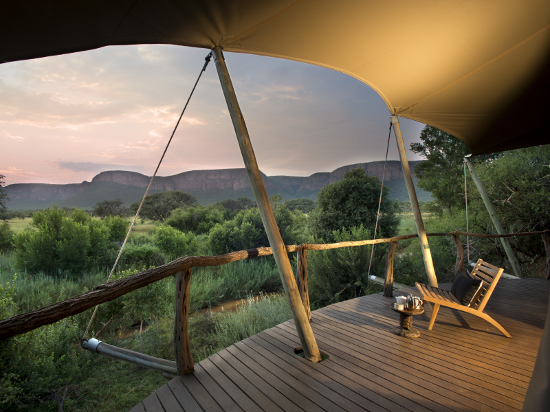 Marataba Safari Lodge_Tented Suite_3_Private Deck View