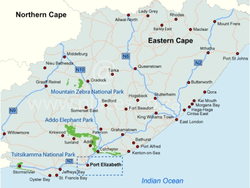 kaart-eastern-cape
