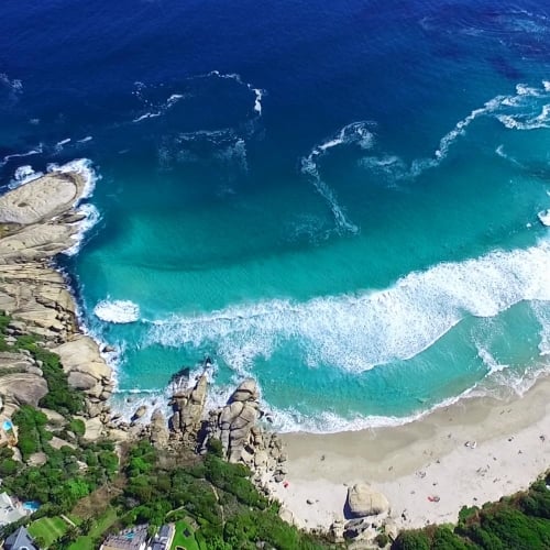 LLandudno Beach strand bij Kaapstad