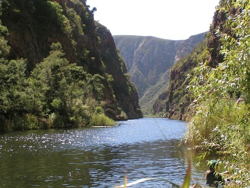 Baviaanskloof Oost Kaap Zuid-Afrika rivier