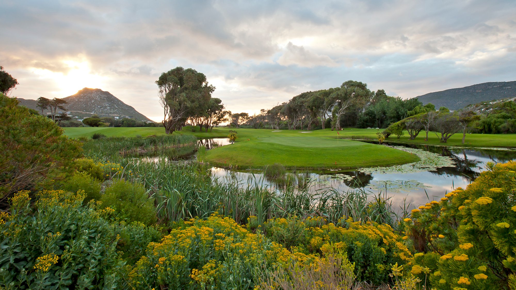 Clovelly Country Club Golfbaan Kaapstad Zuid-Afrika