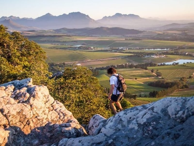 Wandelen Hiking Zuid-Afrika Cape Winelands