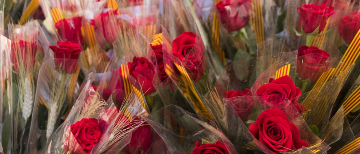 Dia de Sant Jordi, festival of the book & rose