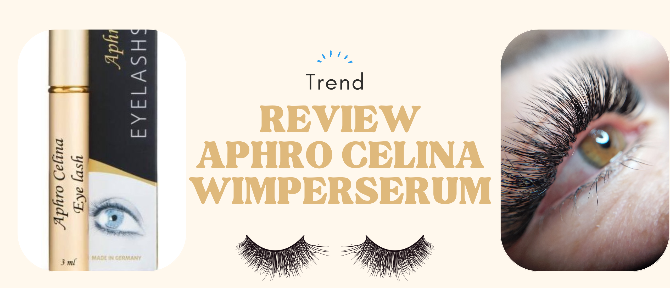 Review Aphro Celina Eyelash - Wimperserum - 3 ml